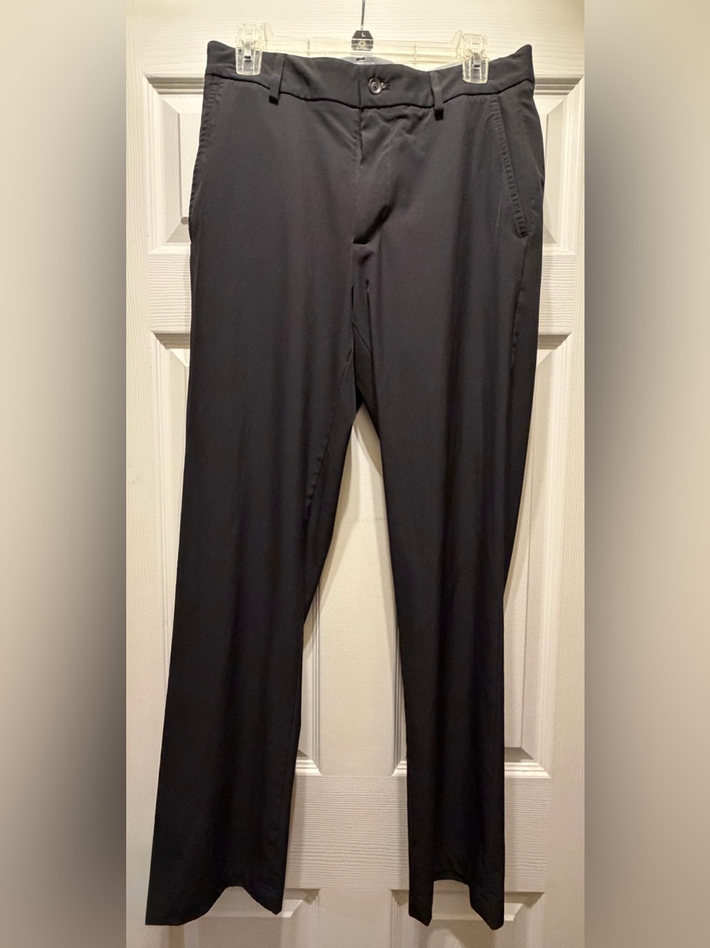 Walter Hagen Men's Black Chinos - Straight Leg 30x32
